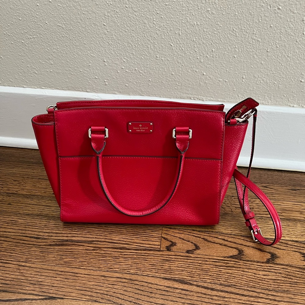 Red Kate Spade purse